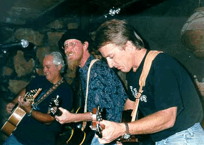 Guitar Wielding Bipeds at Al Barlow's Terlingua Music Festival, 1999.